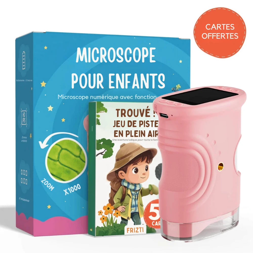 Kit Microscope Frizti qui éloigne des écrans (2 ACHETÉS = LE 2ND À -50%)