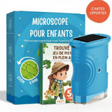 Kit Microscope avec écran qui éloigne des écrans (+ 50 CARTES OFFERTES)