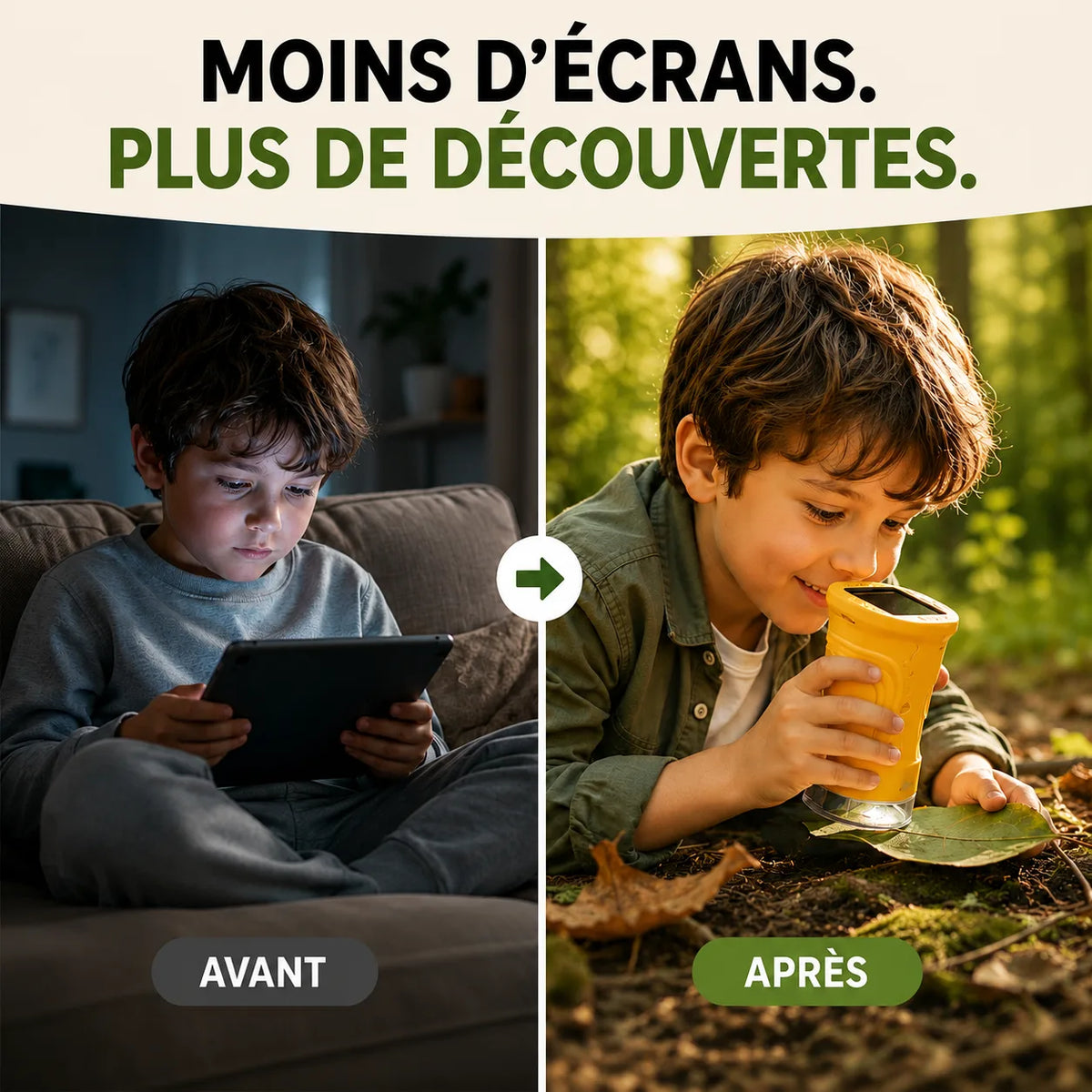 Le microscope qui fait oublier les écrans